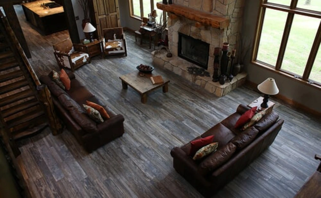 flooring in living room from Stoneridge Flooring America in Branson, MO
